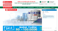 Desktop Screenshot of bonnuocsonha.vn